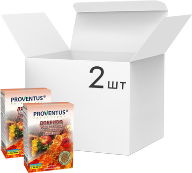 Упаковка удобрения Proventus Универсальное для осеннего внесения 300 г x 2 шт (77008-Д)