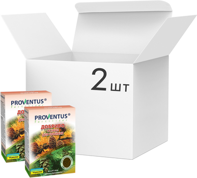 Упаковка удобрения Proventus Хвоя для осеннего внесения 300 г x 2 шт (77009-Д)