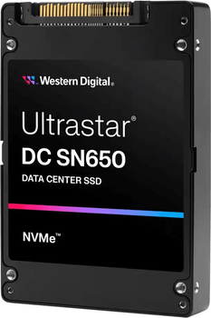 SSD диск Western Digital Ultrastar SN650 WUS5EA176ESP5E3 7.68TB U.3 PCI Express 4.0 3D NAND TLC (0TS2374)