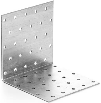 Кутник 100х100х100х2,5 мм. перфорований Steelfix (124518)