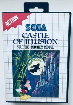 Castle Of Illusion, английская версия - картридж для SEGA Master System, Б/У