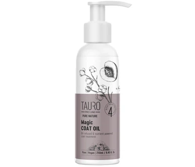 Олія для догляду за шерстю собак та котів Tauro Pro Line Pure Nature Magic Coat Oil (TPL47414)