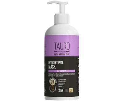 Інтенсивно зволожувальна маска для шкіри та шерсті собак і котів Tauro Pro Line Ultra Natural Care Intense Hydrate Mask 1000 мл (TPL63596)