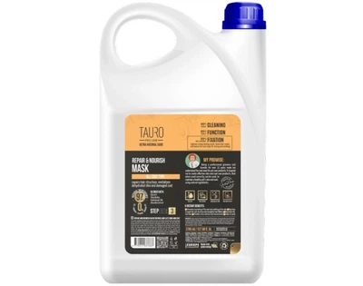 Маска відновлення та живлення для шкіри та шерсті собак і котів Tauro Pro Line Ultra Natural Care Repair and Nourish Mask 3785 мл (TPL63768)