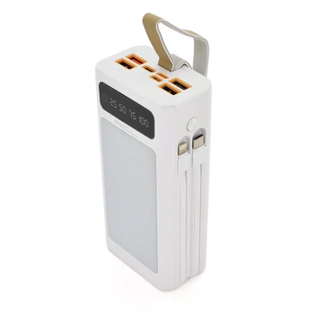 Powerbank ACL PW-85 30000mAh прикурювач Type-C Lighting зовнішній акумулятор білий Box