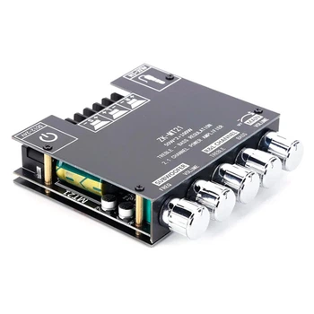 Аудио усилитель мощности звука 2x50Вт 1x100Вт Bluetooth 5.0, ZK-MT21