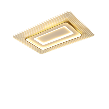 LED-Люстра Портал, Золота- 90*60cm