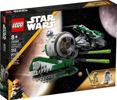 Конструктор LEGO Star Wars Джедайський винищувач Йоди 253 деталі (75360)