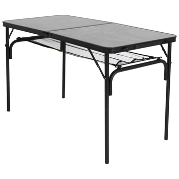 Стіл складаний Bo-Camp Northgate 120x60 см, алюмінієвий каркас, до 20 кг, Black/Grey (1404186)