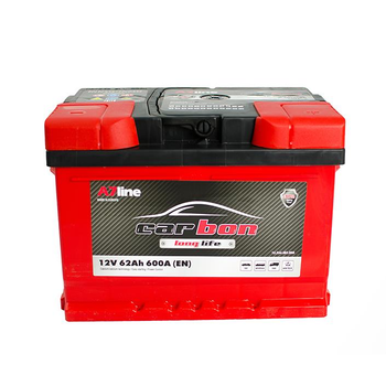 Батарея акумуляторна CARBON Longlife 12В 62Ач 600A(EN) R+(CRB6200) пр-во CARBON