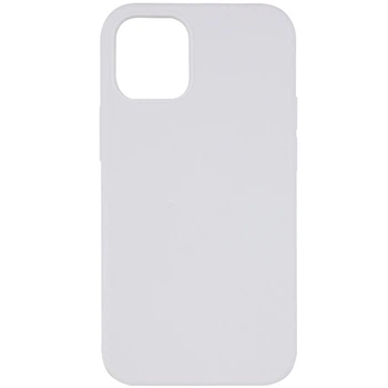Чехол силиконовый Epik Full Protection без логотипа для Apple iPhone 13 (6.1") Белый / White