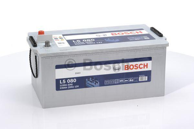 Батарея акумуляторна Bosch 12В 230Ач 1150A(EN) L+ (518x276x242/+L/B00) Водний транспорт/Кемпінг/Гольф-кар(0092L50800) вир-во BOSCH