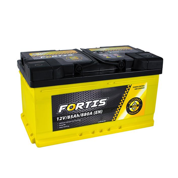 Батарея аккумуляторная FORTIS 12В 85Ач 880A(EN) R+(FRT8500L) пр-во FORTIS