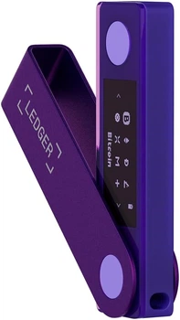 Аппаратный криптокошелек Ledger Nano X Amethyst Purple