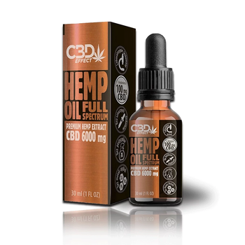 КБД масло 20% CBD Full Spectrum (30 мл/6000 мг) - CBD EFFECT
