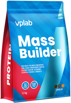 Протеїн VPLab Mass Builder 1.2 кг Шоколад (5060255354520)