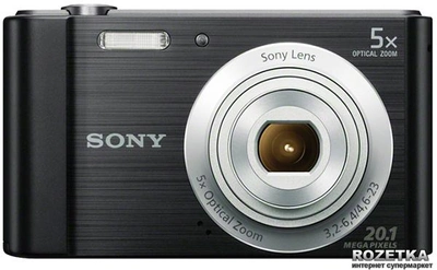 Фотоаппарат Sony Cyber-Shot W800 Black (DSCW800B.RU3) Официальная гарантия!