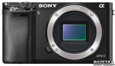 Фотоаппарат Sony Alpha 6000 Body Black (ILCE6000B.CEC)