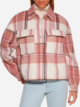 Куртка демисезонная короткая женская Levi's 625404471 XL Разноцветная (1159809688)
