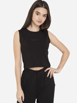 Подростковый топ для девочки Reporter Young 243-0445G-02-100-1 140 см Черно-серый (5900703922317)