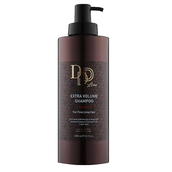 Шампунь екстраоб'єм для тонкого волосся Clever Hair Cosmetics 3D Line Extra Volume Shampoo, 1000 мл