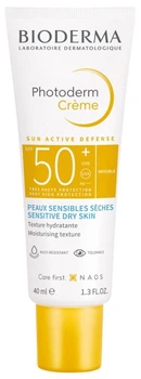 Сонцезахисний крем для чутливої ​​та сухої шкіри Bioderma Photoderm Crème SPF50+ 40 ml