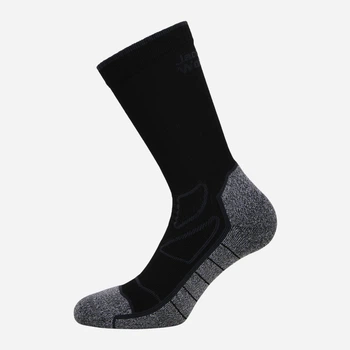 Шкарпетки чоловічі високі Jack Wolfskin Vojo Sock Cl C A60133-6000 38-40 Чорний/Сірий (4064886301329)