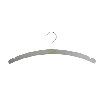 Плічка для одягу з нарізами напівкруглі 40,6*0,8см сріблястий Виланд
