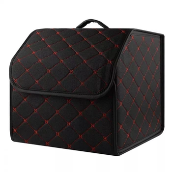 Органайзер в багажник автомобиля 34 х 30 х 30 см Black red