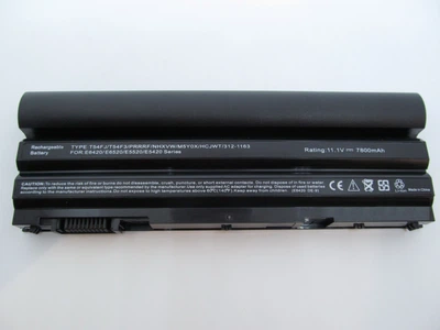 Батарея для ноутбука Dell Latitude E5420 NHXVW, 7800mAh, 9cell, 11.1V, Li-ion, черная,