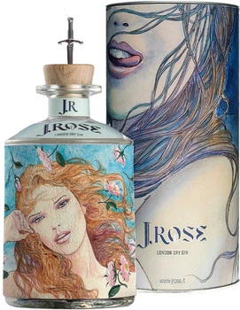 Джин J.Rose London Dry Artisan Gin JR09 0.7 л 43% (8057711492350)