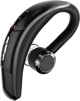 Bluetooth гарнітура CVC6.0 з шумопоглинанням, бездротові навушники з мікрофоном, чорна