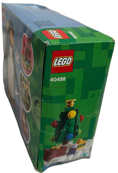 Zestaw klocków LEGO Iconic Bożonarodzeniowy pingwin 244 elementy (40498) (955555901413268) - Outlet