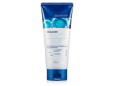 Пилинг-гель для лица с коллагеном FarmStay Collagen Water Full Moist Peeling Gel, 180мл (8809809801786)