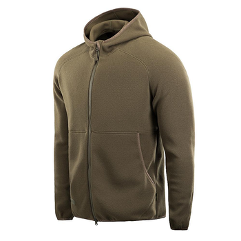 Військова кофта M-Tac Lite Microfleece Hoodie Army Olive L