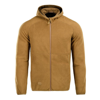 Военная кофта M-Tac Lite Microfleece Hoodie Coyote M