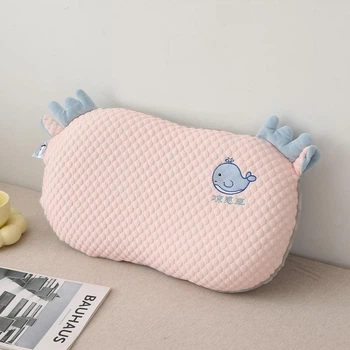 Подушка ортопедична дитяча Memory foam рожева