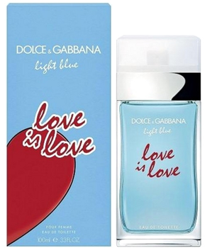 Туалетна вода для жінок Dolce&Gabbana Light Blue Love Is Love 100 мл (3423473109556)