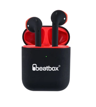 Навушники BeatBox PODS AIR 2 Wireless charging Black-red (bbpair2wcbr)