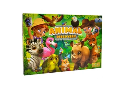 Настольная игра Danko toys Animal Discovery (укр.) (G-AD-01-01U)