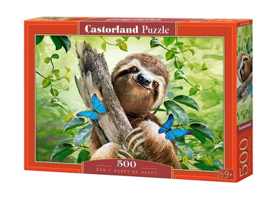 Пазл Castorland puzzle Счастливый ленивец, 500 эл. (B-53223)
