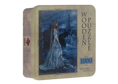 Пазл Stella деревянный Генуя в сумерках, 1000 эл. (жестяная коробка) (10050)