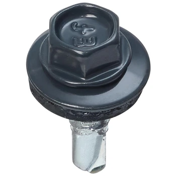Саморез кровельный Easyfix по металлу 4,8x19 RAL7016 антрацитовый серый 250 шт.