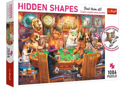 Пазл Trefl Hidden Shapes Ночные игры, 1086 эл. (10749)