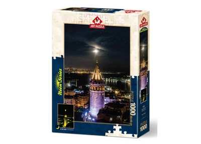 Пазл ART PUZZLE Неоновая серия: Галатская башня, Стамбул, Турция, 1000 эл. (5241)