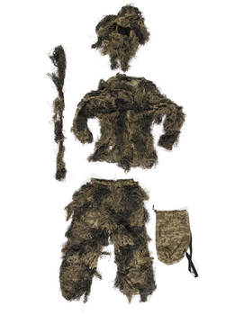 Костюм маскировочный Mil-Tec кикимора "Anti Fire" с чехлом Мультикам Камуфляж XL/2XL GHILLIE SUIT 'ANTI FIRE' 4PC.W/L (11961820-003-XL-XXL)