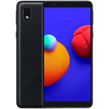 Смартфон Samsung Galaxy A01 16 GB Black (Grade B) БУ