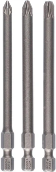 Бита Bosch Extra Hart PZ1/2/3, 89 мм 3 шт (2607001761)