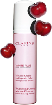 Mus do twarzy Clarins White Plus Rozświetlający i Oczyszczający 150 ml (3380810106862)