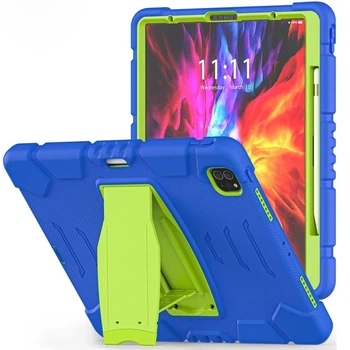 Чехол ARM Pro Apple iPad Pro 12.9" (2018) противоударный с подставкой Blue/Green